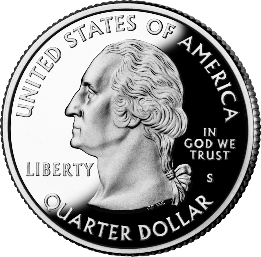 South Dakota state quarter obverse